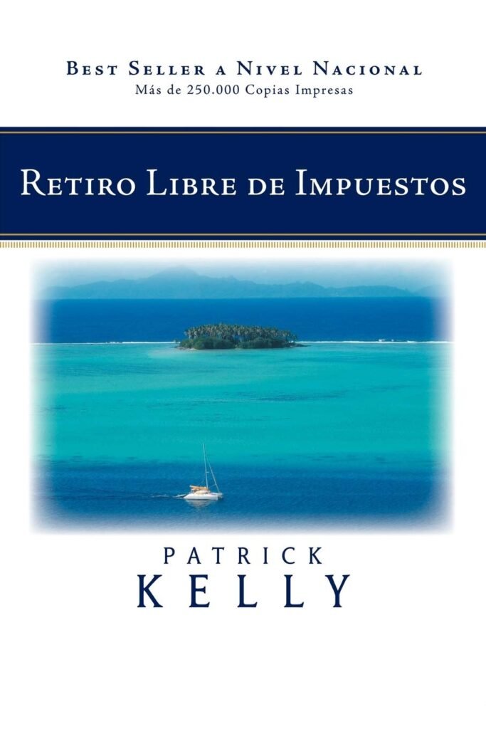 Portada del libro Tax-Free Retirement de Patrick Kelly explicando estrategias de jubilación sin impuestos